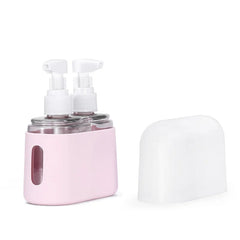 Mini shampoo dispenser bærbart reiseflaskesett