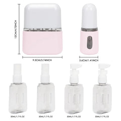 Mini shampoo dispenser bærbart reiseflaskesett